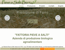 Tablet Screenshot of pieveasaltibio.it